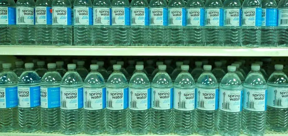 water bottles