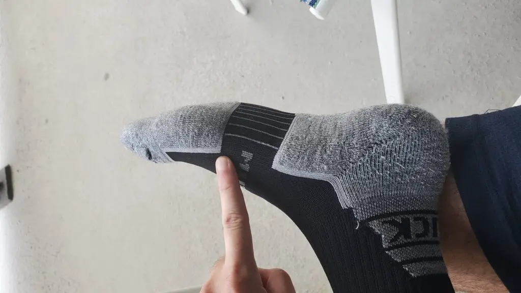 mudgear rucking socks have great padding