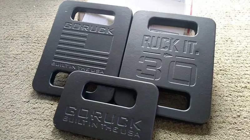 GORUCK ruck plates