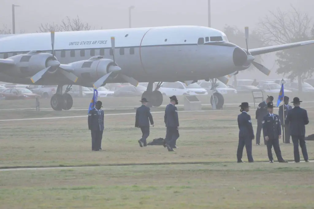 Air Force Graduates after air force basic training